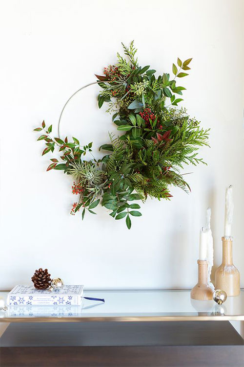 Holiday DIY wreath workshop in DC